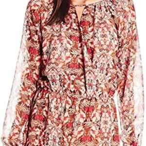 BCBGeneration Women Dolman Sleeve Surplice Romper
